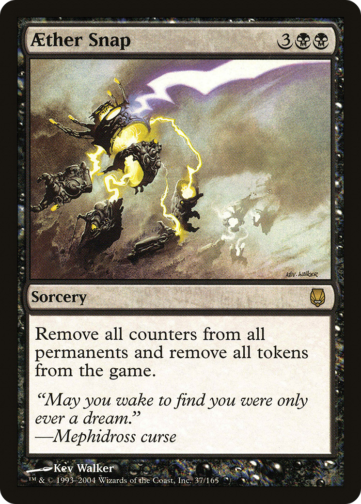 Aether Snap [Darksteel] Foil