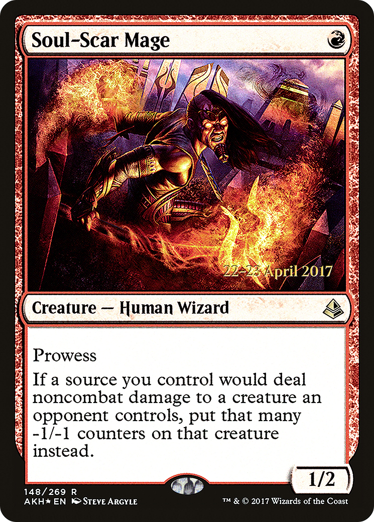 Soul-Scar Mage (148) Foil - Amonkhet Promos