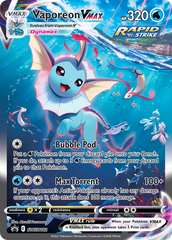 Vaporeon VMAX (SWSH182) (Jumbo Card) [Sword & Shield: Black Star Promos] | Silver Goblin