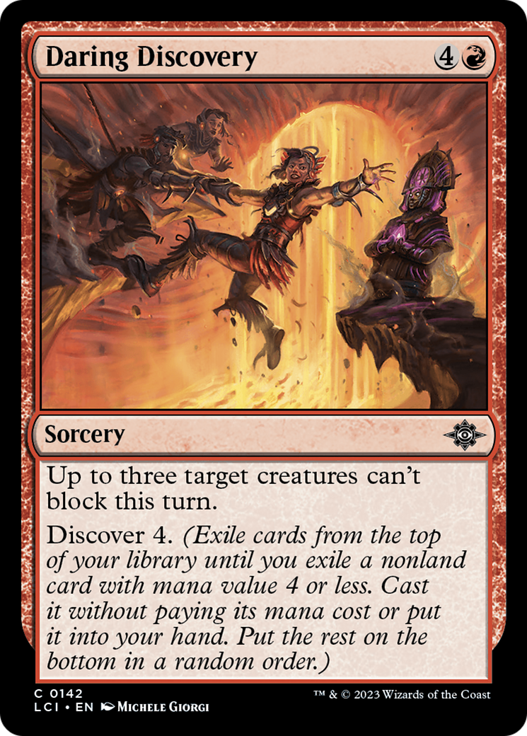 Daring Discovery (142) Foil - The Lost Caverns of Ixalan