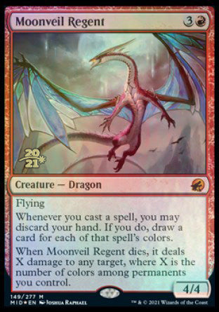 Moonveil Regent [Innistrad: Midnight Hunt Prerelease Promos] | Silver Goblin