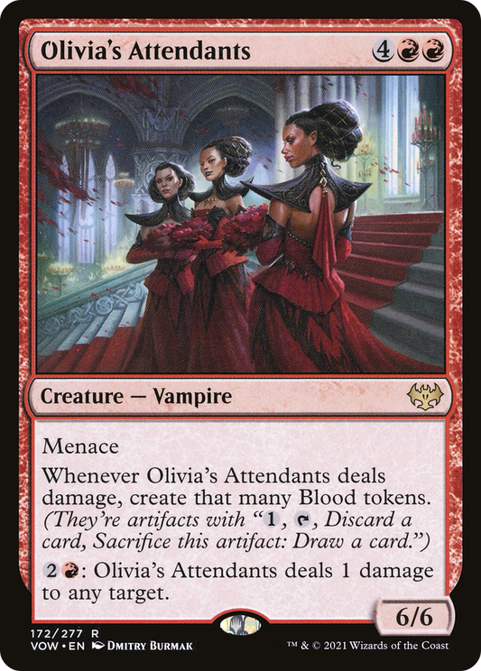 Olivia's Attendants [Innistrad: Crimson Vow] Foil