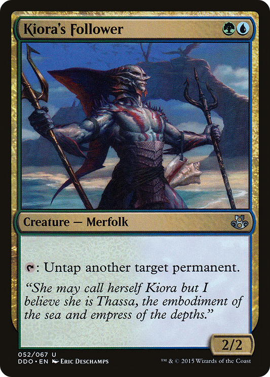 Kiora's Follower (052) - Duel Decks: Elspeth vs. Kiora