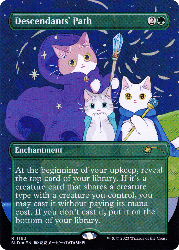 Descendants' Path (1183) Foil - Secret Lair Drop