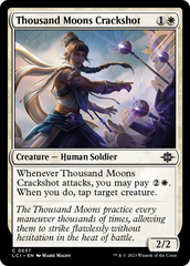 Thousand Moons Crackshot [The Lost Caverns of Ixalan] | Silver Goblin