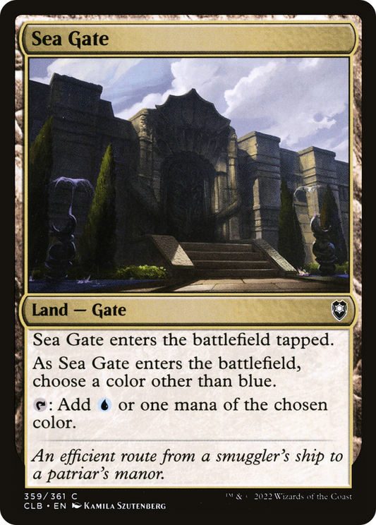Sea Gate [Commander Legends: Battle for Baldur's Gate]