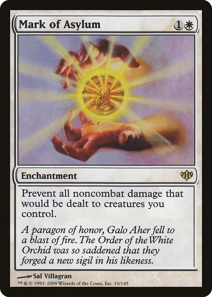Mark of Asylum (010) Foil - Conflux