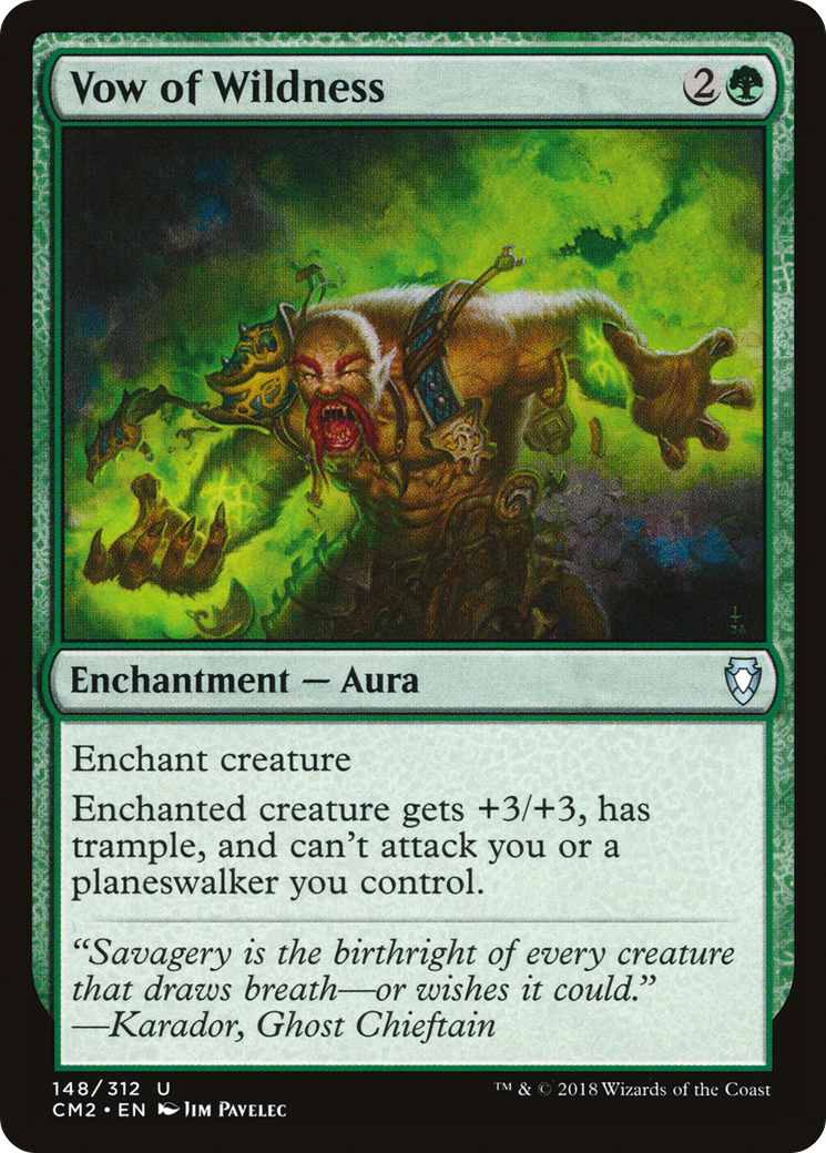 Vow of Wildness (148) - Commander Anthology Volume II