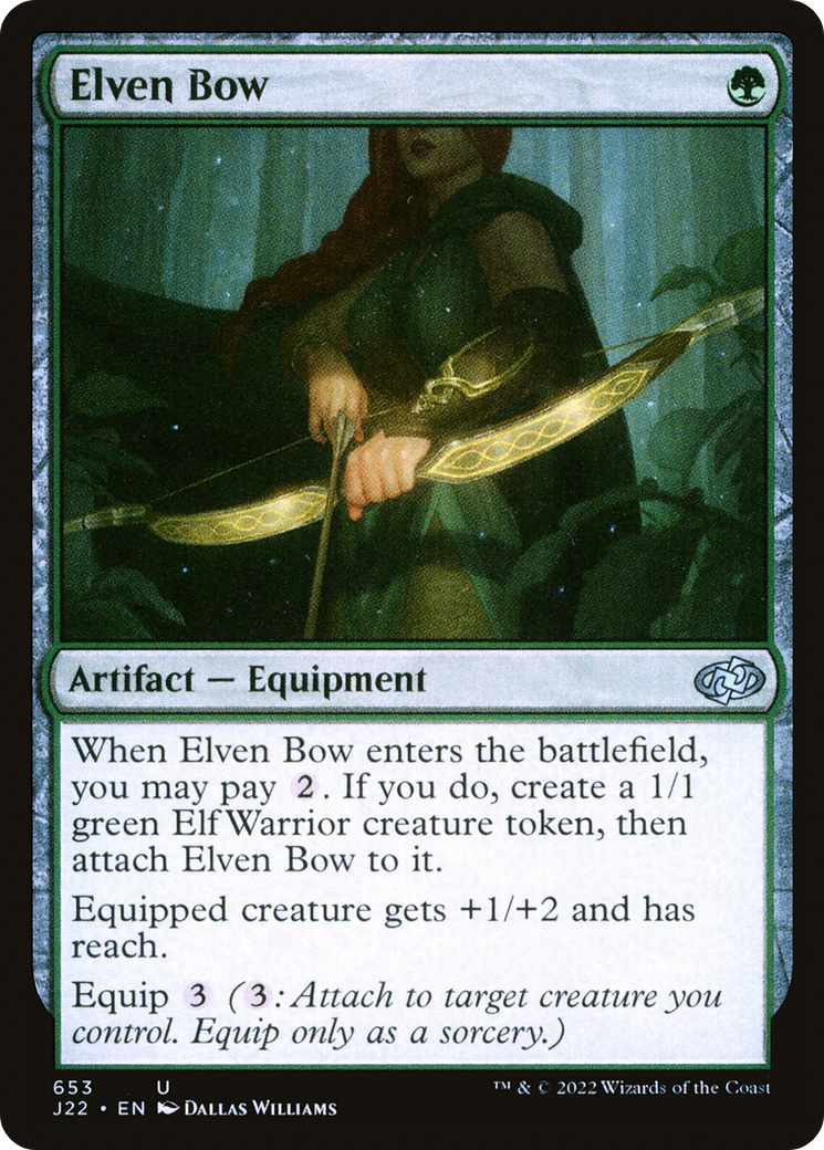 Elven Bow (653) - Jumpstart 2022