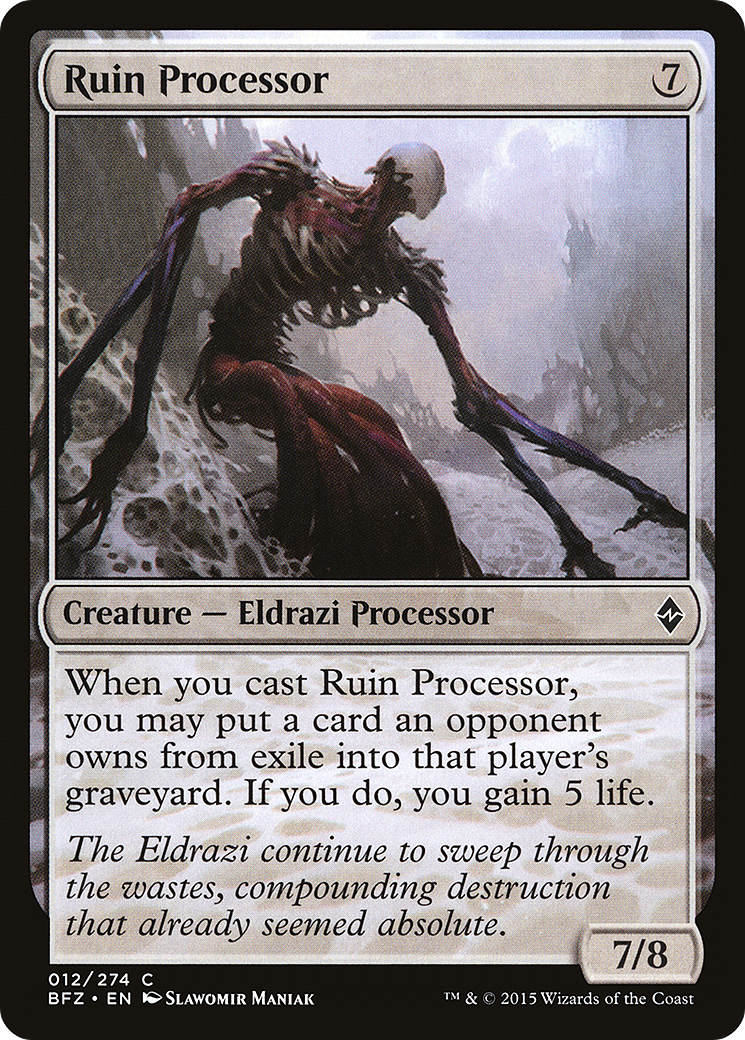 Ruin Processor (012) Foil - Battle for Zendikar