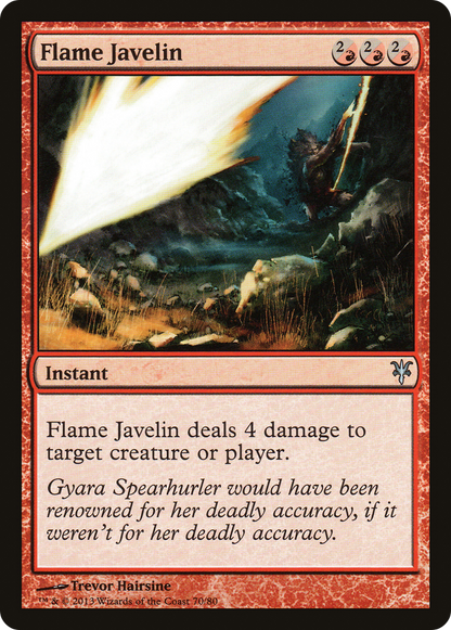Flame Javelin (070) - Duel Decks: Sorin vs. Tibalt