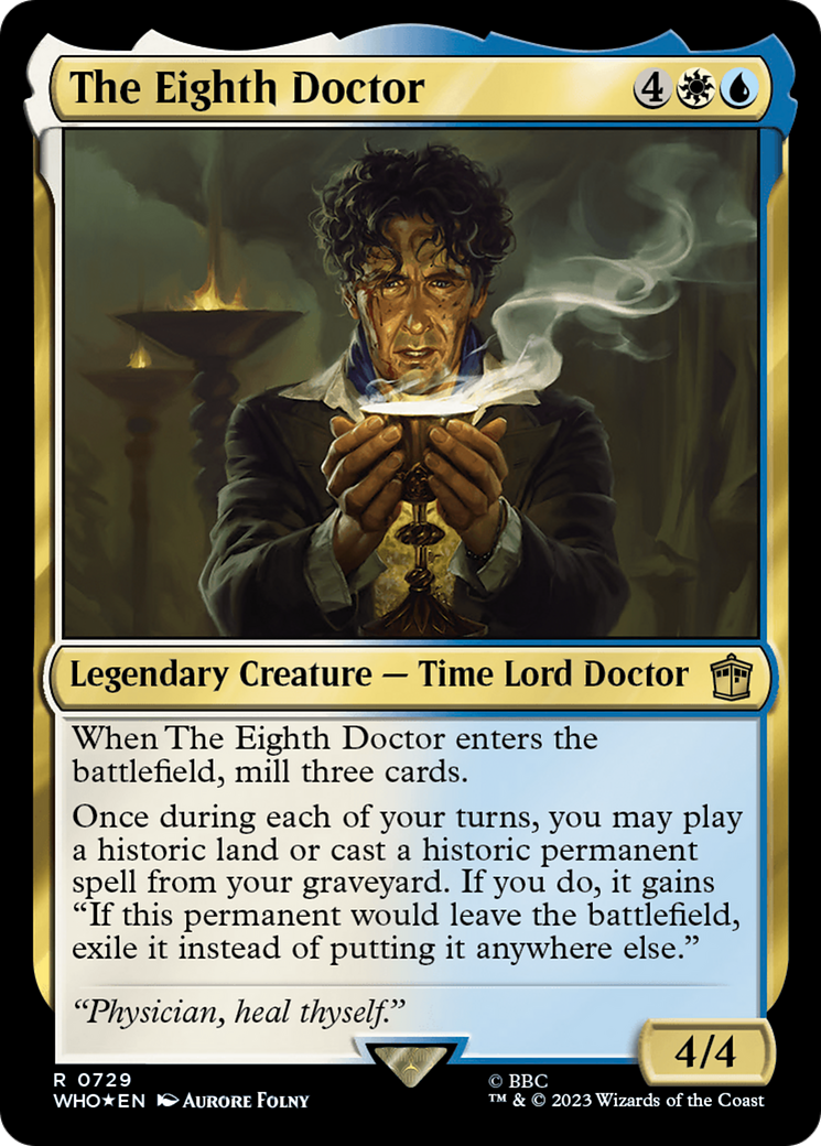 The Eighth Doctor (Surge Foil) [Doctor Who] | Silver Goblin