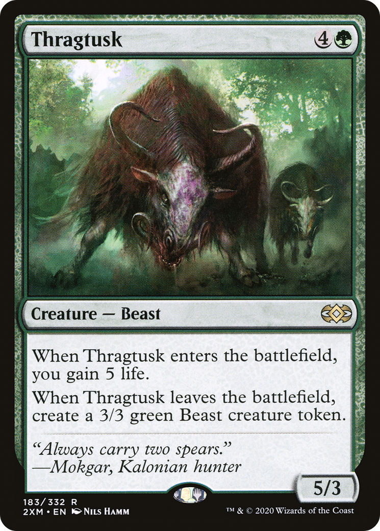 Thragtusk (183) - Double Masters
