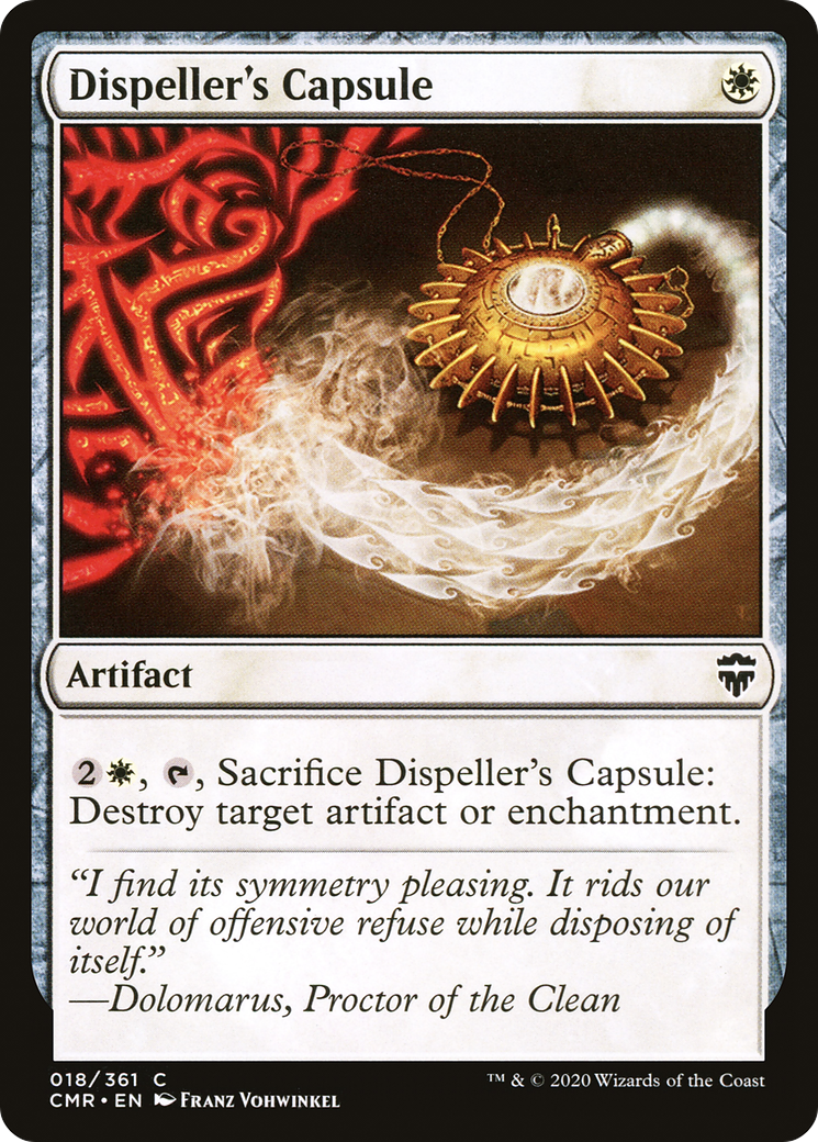 Dispeller's Capsule (018) Foil - Commander Legends