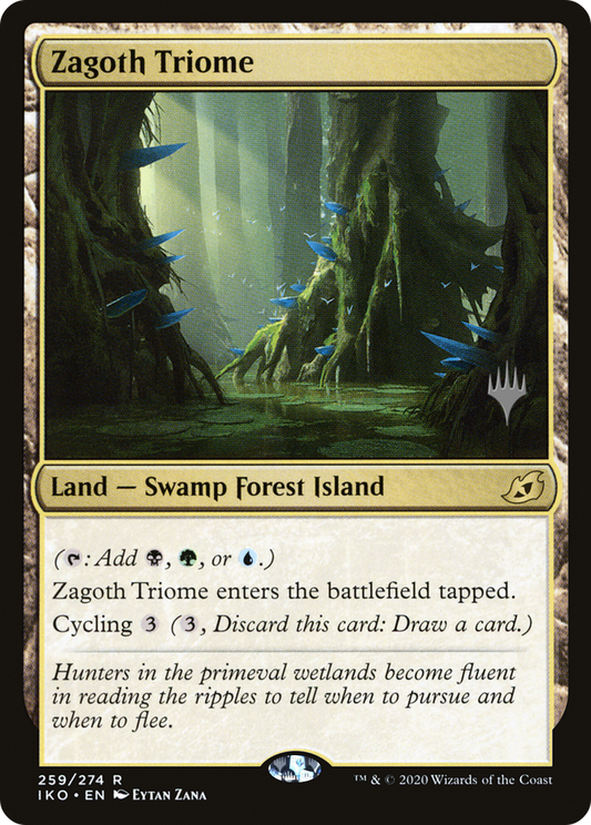 Zagoth Triome (259) - Ikoria: Lair of Behemoths Promos