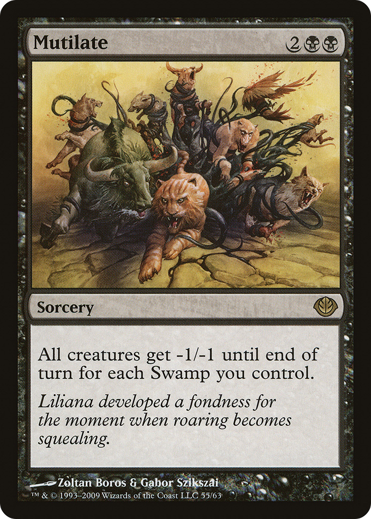 Mutilate (055) - Duel Decks: Garruk vs. Liliana