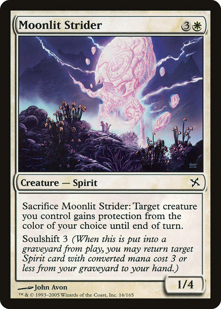 Moonlit Strider (016) Foil - Betrayers of Kamigawa