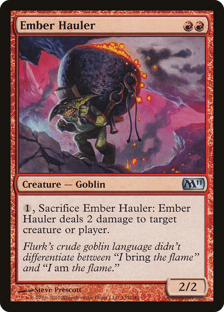 Ember Hauler [Magic 2011] | Silver Goblin