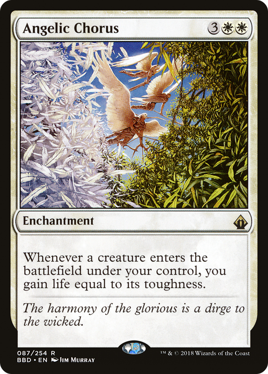 Angelic Chorus (087) Foil - Battlebond