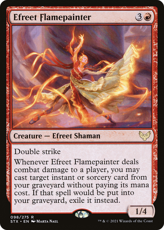 Efreet Flamepainter (098) - Strixhaven: School of Mages