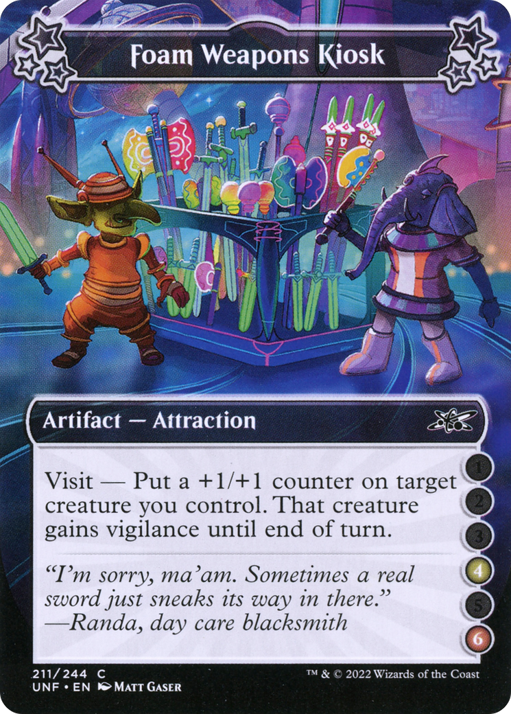 Foam Weapons Kiosk (4-6) [Unfinity]