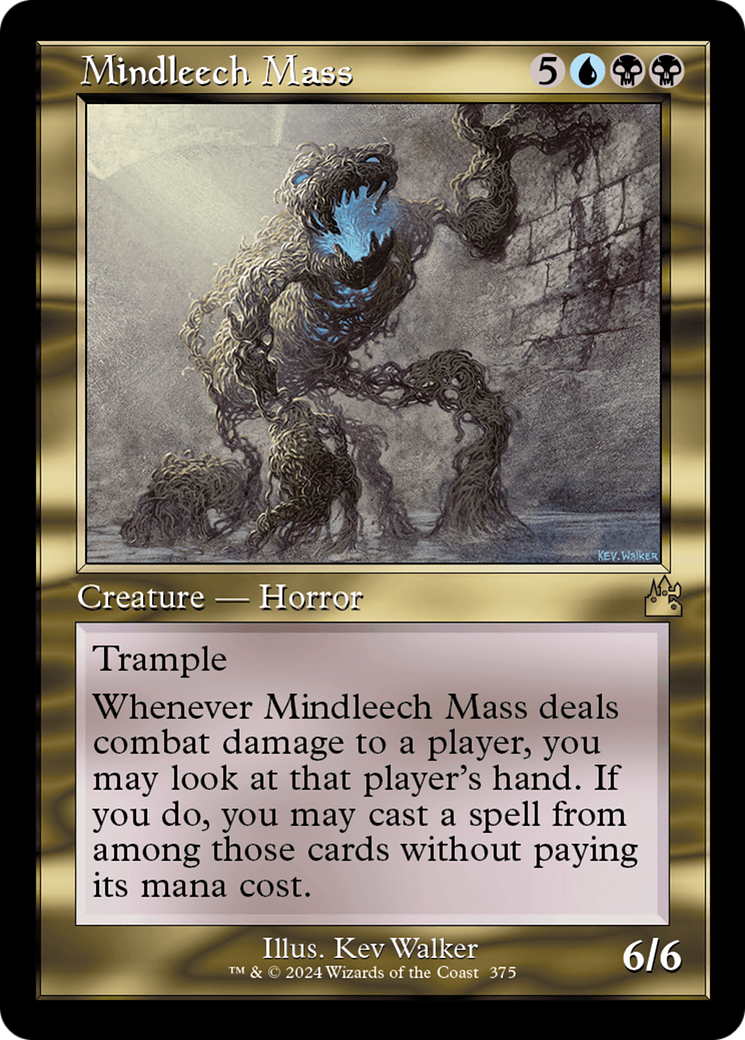 Mindleech Mass (Retro Frame) [Ravnica Remastered] | Silver Goblin