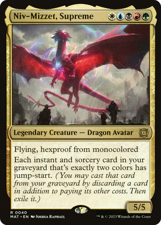 Niv-Mizzet, Supreme [March of the Machine: The Aftermath] Foil