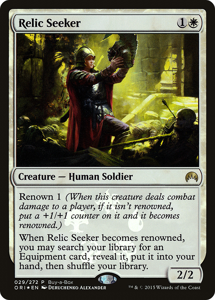 Relic Seeker (029) Foil - Magic Origins Promos
