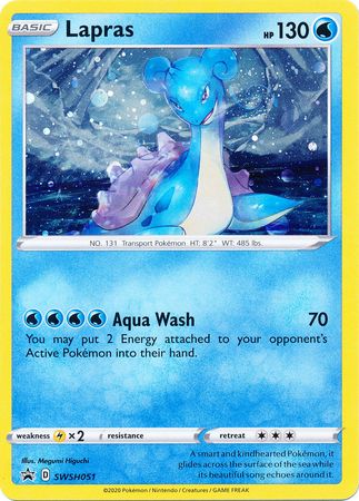 Lapras (SWSH051) [Sword & Shield: Black Star Promos] | Silver Goblin