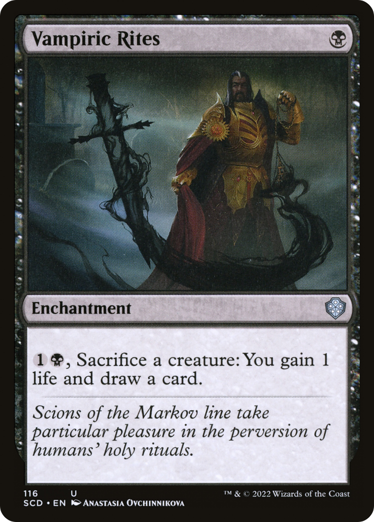 Vampiric Rites (116) - Starter Commander Decks