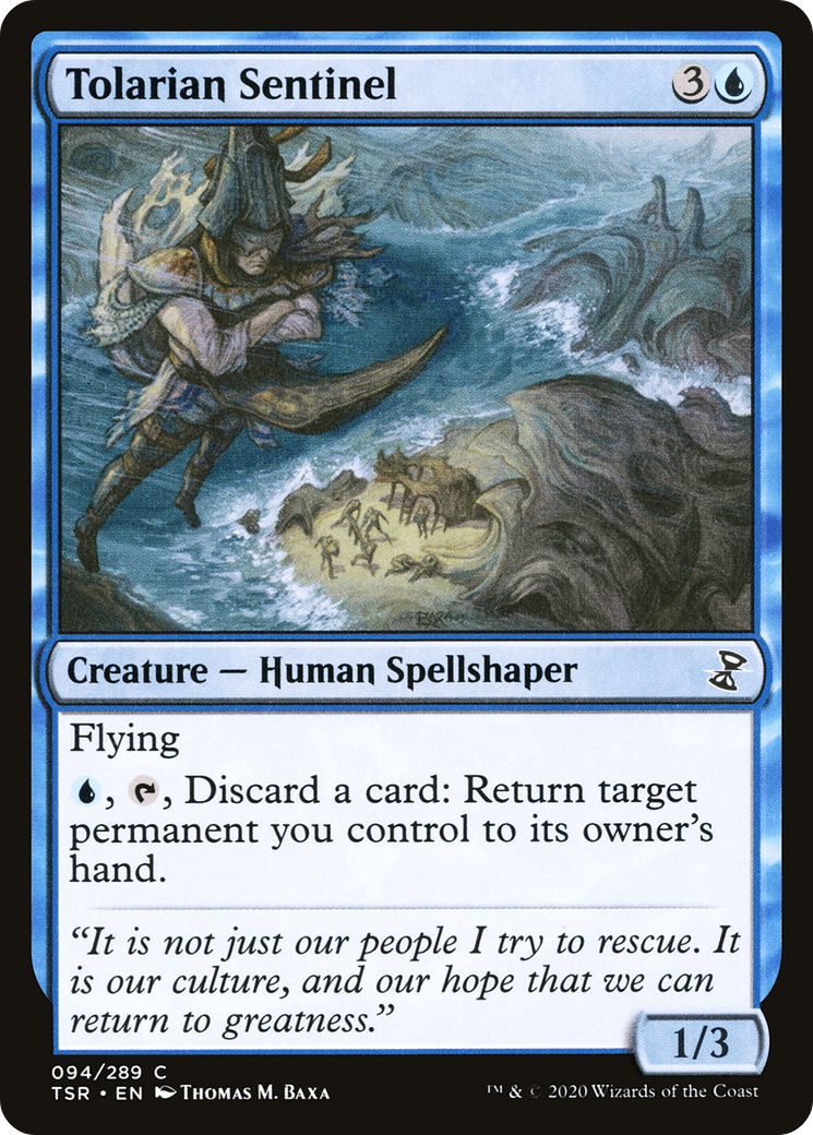 Tolarian Sentinel (094) Foil - Time Spiral Remastered