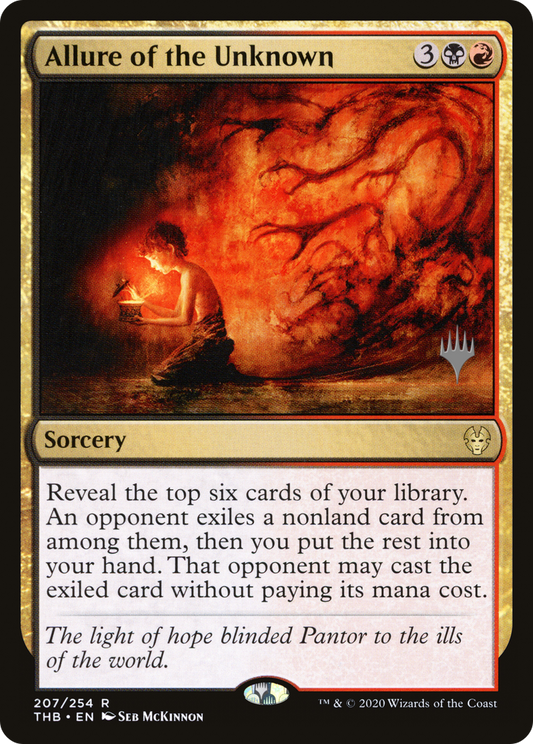 Allure of the Unknown (207p) - Theros Beyond Death Promos