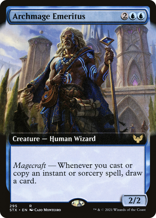Archmage Emeritus (Extended Art) (295) - Strixhaven: School of Mages