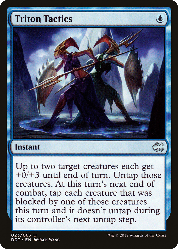 Triton Tactics (023) - Duel Decks: Merfolk vs. Goblins