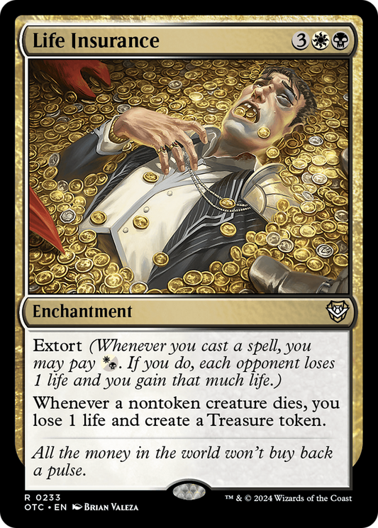 Life Insurance (233) - Outlaws of Thunder Junction Commander