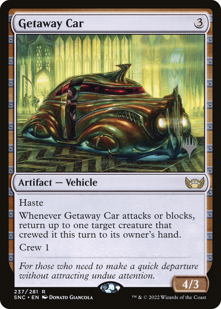 Getaway Car (237p) Foil - Streets of New Capenna Promos
