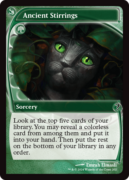 Ancient Stirrings (Future Sight) (202) Foil - Mystery Booster 2