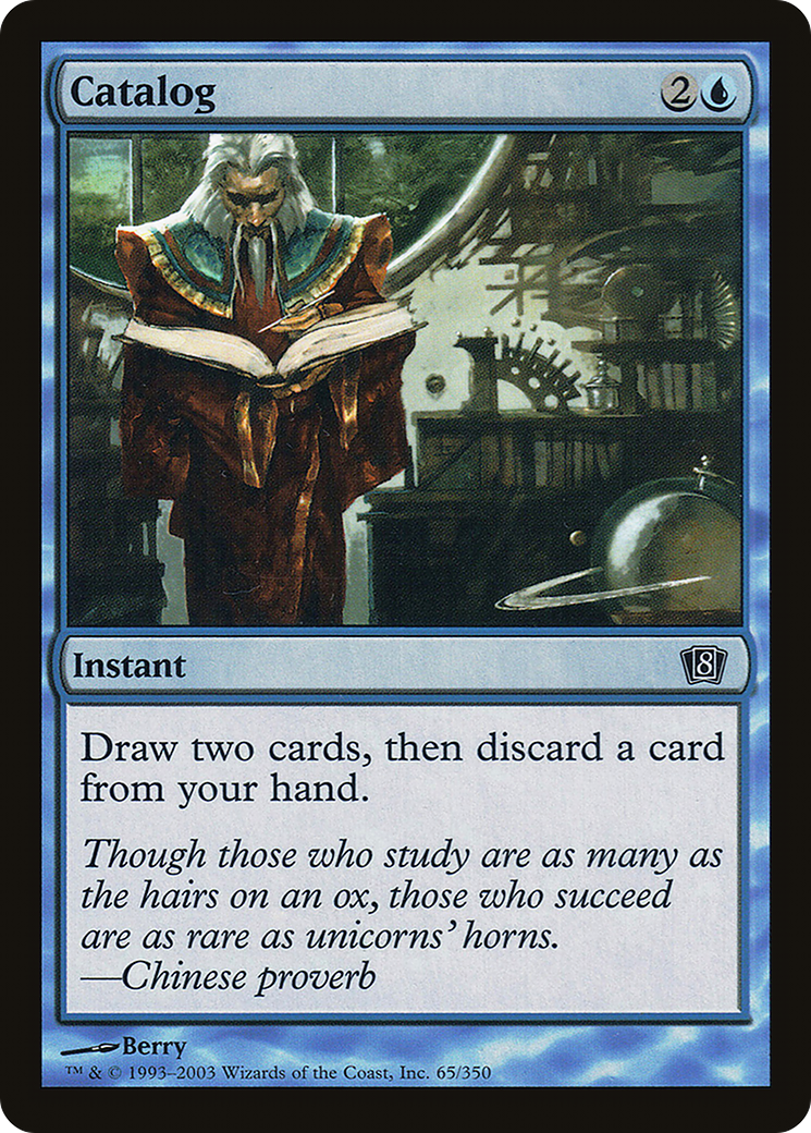 Catalog (65★) Foil - Eighth Edition