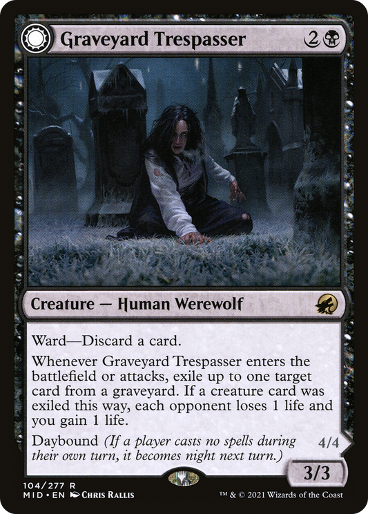 Graveyard Trespasser (104) - Innistrad: Midnight Hunt