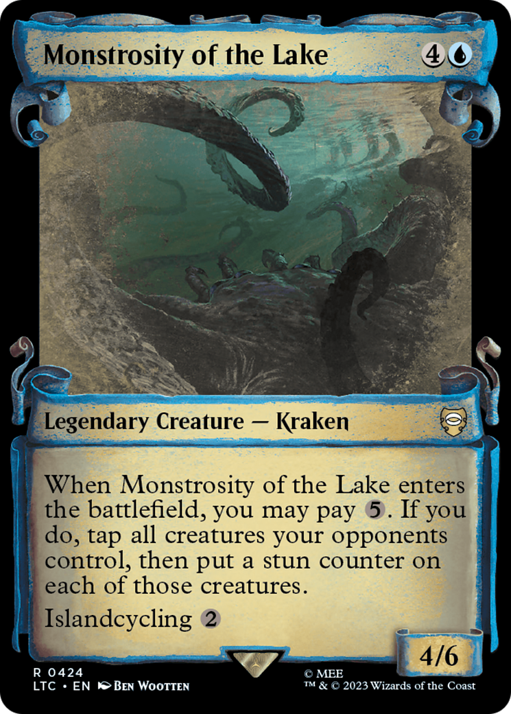 Monstrosity of the Lake (Showcase Scrolls) (Showcase) (424) - Tales of Middle-earth Commander