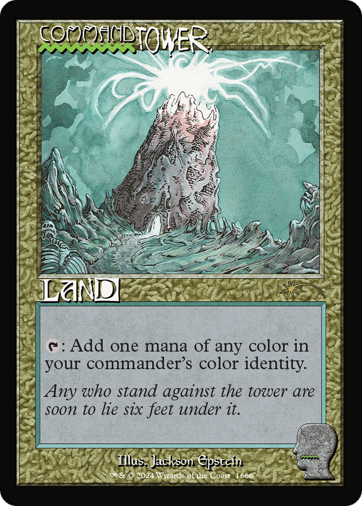 Command Tower (Retro) (1666) Foil - Secret Lair Drop