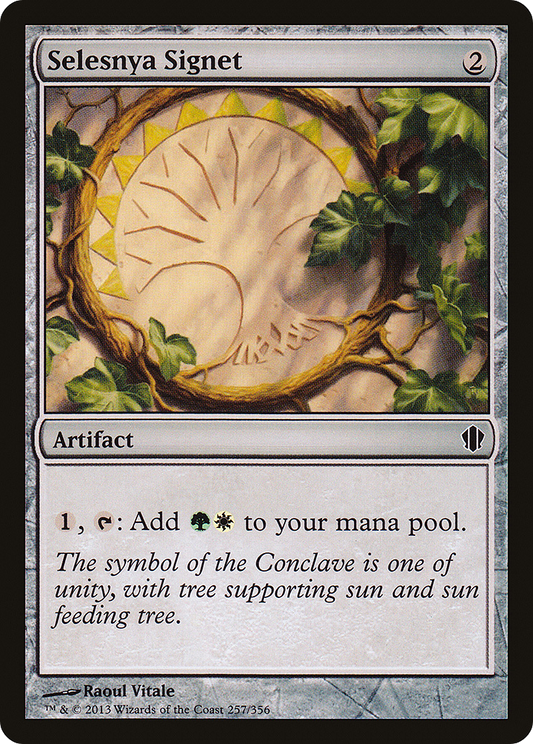 Selesnya Signet (257) - Commander 2013