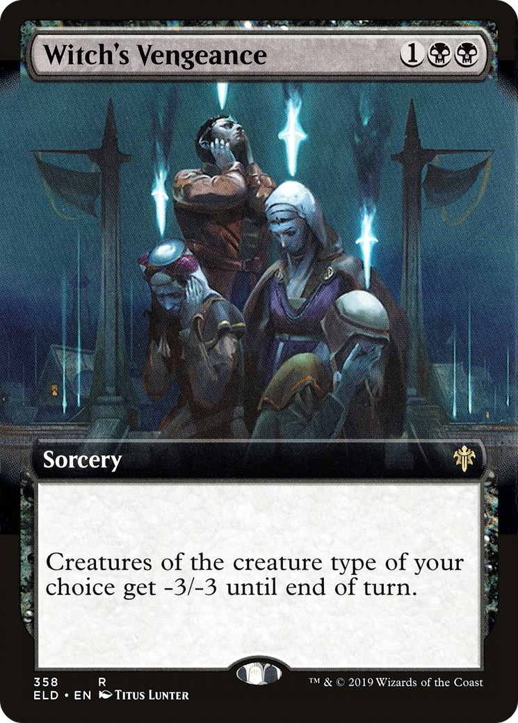 Witch's Vengeance (Extended Art) (358) - Throne of Eldraine