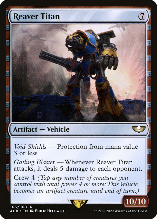 Reaver Titan (163) - Warhammer 40,000 Commander