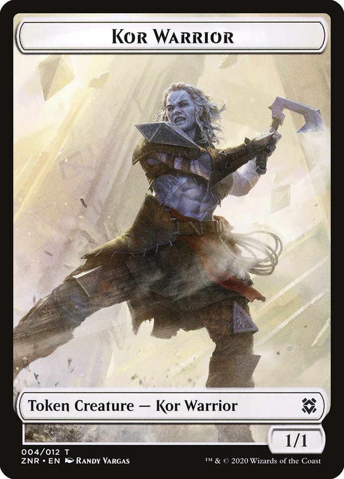 Insect // Kor Warrior Double-Sided Token [Zendikar Rising Tokens] | Silver Goblin