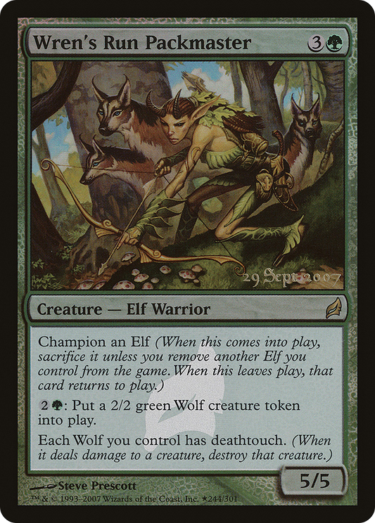 Wren's Run Packmaster [Lorwyn Promos]