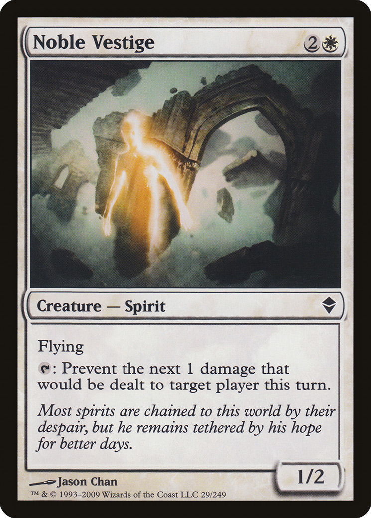 Noble Vestige (029) Foil - Zendikar