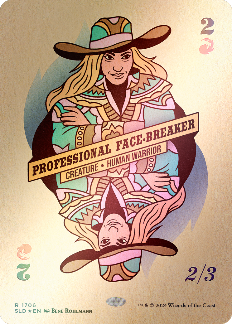 Professional Face-Breaker (1706) Foil - Secret Lair Drop Series