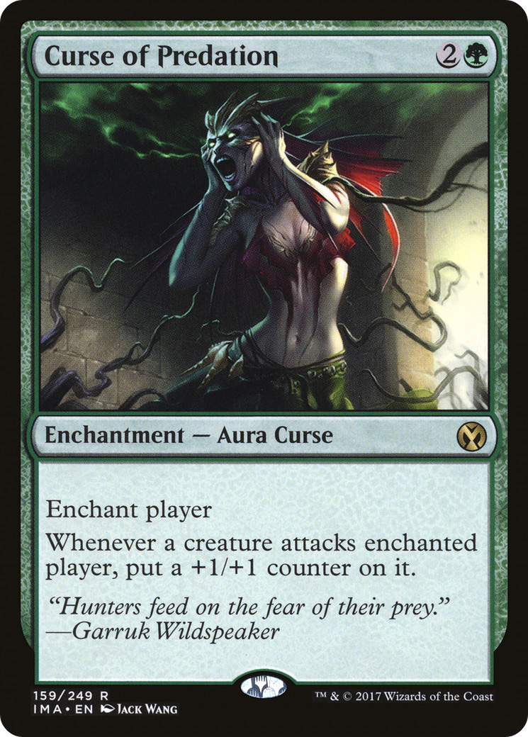 Curse of Predation (159) - Iconic Masters