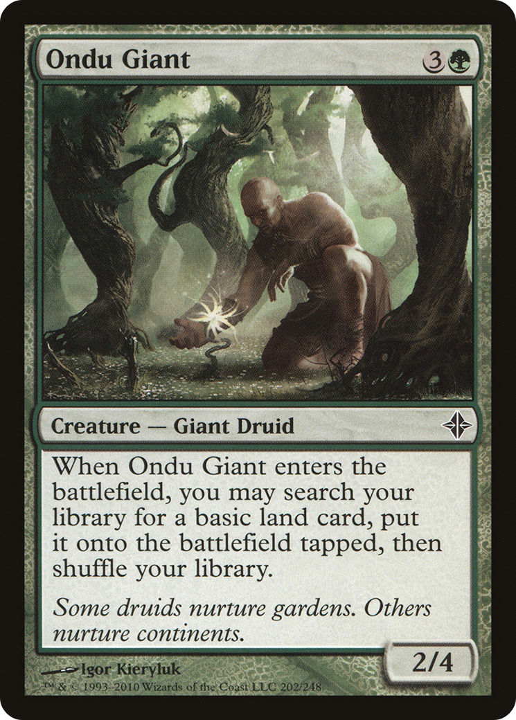 Ondu Giant (202) - Rise of the Eldrazi